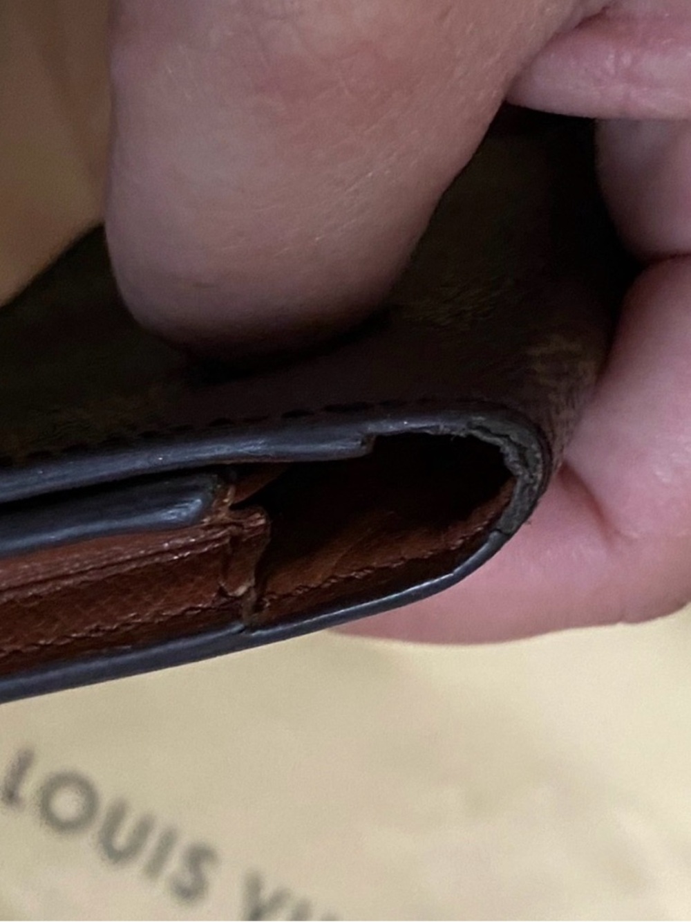 Brown Monogram Bifold Wallet (Louis Vuitton)